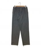 OFFWHITEオフホワイト）の古着「ZIPPED ANKLE LOUNGE WOOL BLEND SWEATPANTS」｜グレー