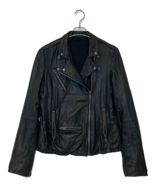 TOPSHOP（トップショップ）TOPSHOP (トップショップ) ライダースジャケット ブラック サイズ:表記なしの古着・服飾アイテム