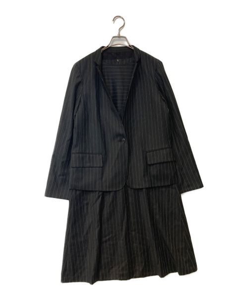 LUMINOSO COMMECA（ルミノーゾコムサ）LUMINOSO COMMECA (ルミノーゾコムサ) セットアップスーツ ブラック サイズ:11の古着・服飾アイテム