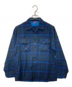 PENDLETONペンドルトン）の古着「【古着】ウールシャツ」｜ブルー