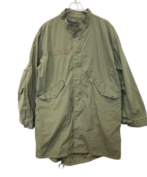 ALPHA（アルファ）ALPHA (アルファ) M65モッズコート グリーン サイズ:Lの古着・服飾アイテム