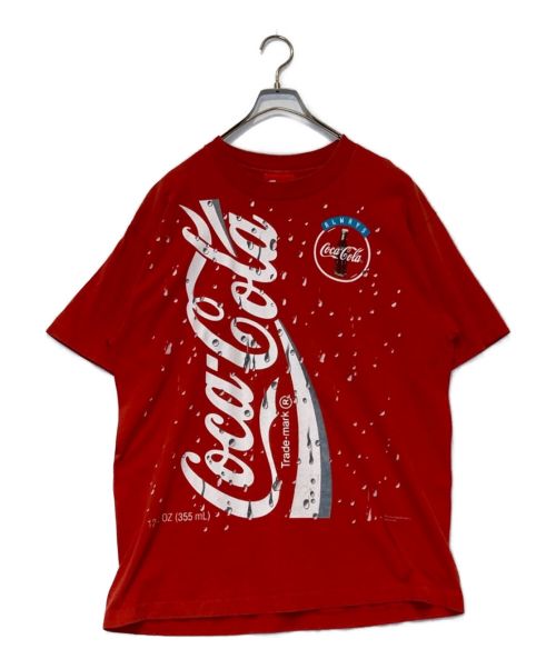 Coca Cola（コカコーラ）Coca Cola (コカコーラ) Tシャツ レッド サイズ:XLの古着・服飾アイテム