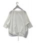 BEARDSLEY (ビアズリー) 袖下ジャージーシャツTシャツ ホワイト サイズ:F：4480円