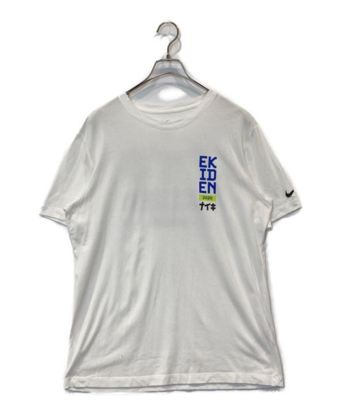 NIKE（ナイキ）NIKE (ナイキ) ナイキ Dri-FIT ランニング Tシャツ ホワイト サイズ:Lの古着・服飾アイテム