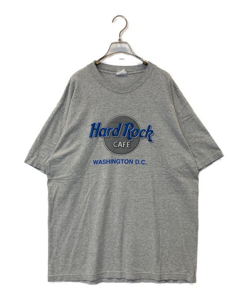 Hard Rock cafe（ハードロックカフェ）Hard Rock cafe (ハードロックカフェ) 【古着】半袖カットソー グレー×ブルー サイズ:不明の古着・服飾アイテム
