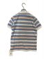 Snidel (スナイデル) ポロシャツ ブルー×ベージュ サイズ:F 未使用品：3980円