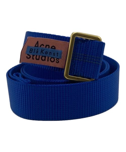Acne studios（アクネ ストゥディオス）Acne studios (アクネストゥディオス) ナイロンテープベルト ブルーの古着・服飾アイテム