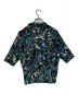 PLEATS PLEASE (プリーツプリーズ) プリーツシャツ ブラック×ブルー サイズ:3：24000円