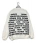 LOUIS VUITTON (ルイ ヴィトン) Letters Sweater ホワイト サイズ:L：63000円