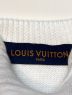 中古・古着 LOUIS VUITTON (ルイ ヴィトン) Letters Sweater ホワイト サイズ:L：63000円