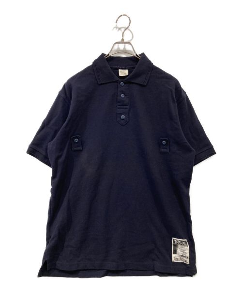 TENDERLOIN（テンダーロイン）TENDERLOIN (テンダーロイン) ポロシャツ ネイビー サイズ:XLの古着・服飾アイテム