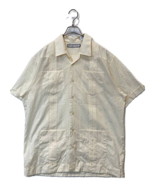 MONTE CARLO（モンテカルロ）MONTE CARLO (モンテカルロ) キューバシャツ アイボリー サイズ:Mの古着・服飾アイテム