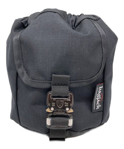 BAGJACK（バッグジャック）BAGJACK (バッグジャック) Personal effects bag ブラックの古着・服飾アイテム