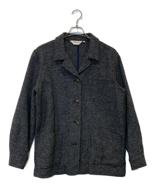 orvis（オービス）orvis (オービス) ウールシャツジャケット ネイビー サイズ:10の古着・服飾アイテム
