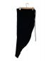 HELMUT LANG (ヘルムートラング) ドローストリングミディスカート ブラック サイズ:M 未使用品：4480円