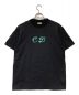 Dior（ディオール）の古着「Beads CD Logo Black Cotton T-Shirt」｜ブラック