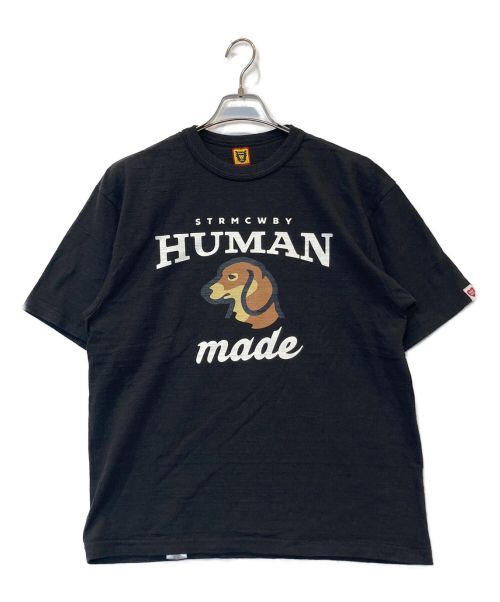 HUMAN MADE（ヒューマンメイド）HUMAN MADE (ヒューマンメイド) グラフィックTシャツ ブラック サイズ:XLの古着・服飾アイテム