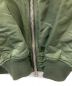 中古・古着 CABANE de ZUCCa (カバンドズッカ) MA-1ジャケット カーキ サイズ:S：8800円
