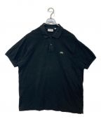 LACOSTEラコステ）の古着「オーバーサイズポロシャツ」｜ブラック