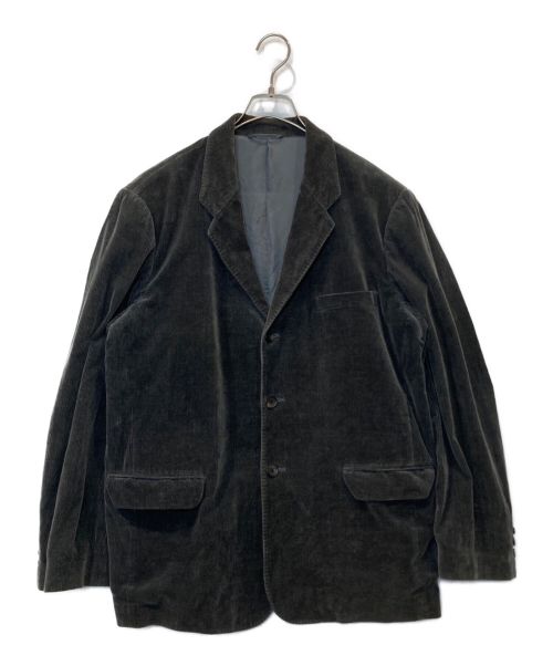 PAPAS（パパス）PAPAS (パパス) コーデュロイジャケット グレー サイズ:Mの古着・服飾アイテム