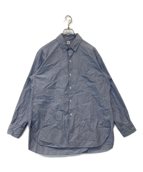 KAPTAIN SUNSHINE（キャプテンサンシャイン）KAPTAIN SUNSHINE (キャプテンサンシャイン) Regular Collar Shirt ブルー サイズ:38の古着・服飾アイテム