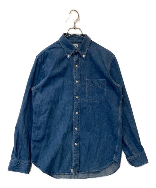 orSlow（オアスロウ）orSlow (オアスロウ) シャンブレーシャツ ブルー サイズ:2の古着・服飾アイテム