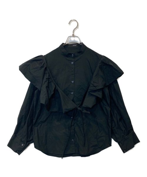 styling/（スタイリング）styling/ (スタイリング) バルーンティペットブラウス ブラック サイズ:SIZE ONEの古着・服飾アイテム