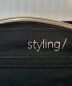 中古・古着 styling/ (スタイリング) バルーンティペットブラウス ブラック サイズ:SIZE ONE：4800円