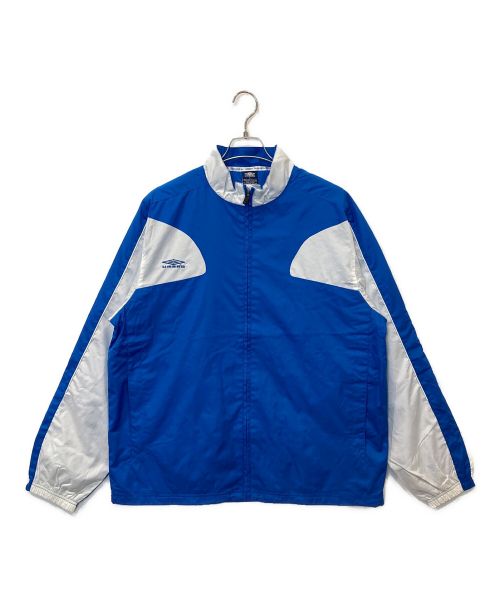 UMBRO（アンブロ）UMBRO (アンブロ) ナイロンジャケット ブルー×ホワイト サイズ:Lの古着・服飾アイテム