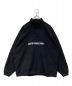 COOTIE PRODUCTIONS（クーティープロダクツ）の古着「Polyester Velour Half Zip L/S Tee」｜ブラック