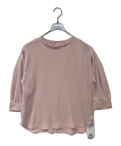 INDIVI（インディヴィ）INDIVI (インディヴィ) バックシャン デザインシャツ ピンク サイズ:38 未使用品の古着・服飾アイテム