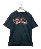 HARLEY-DAVIDSONハーレーダビッドソン）の古着「プリントTシャツ」｜ブラック