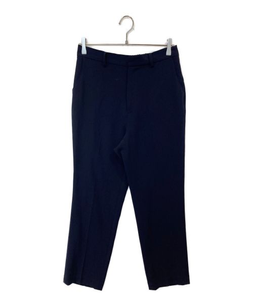 SOEJU（ソージュ）SOEJU (ソージュ) ストレッチファインタックパンツ ネイビー サイズ:XLの古着・服飾アイテム