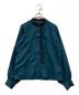 A + TOKYO（エープラス トウキョウ）の古着「ショートフラップボウタイシャツ」｜グリーン