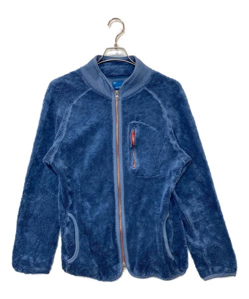 good on（グッドオン）good on (グッドオン) コットンボアフリーダムジャケット ブルー サイズ:Mの古着・服飾アイテム