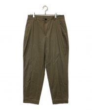 LOOPE (ルーペ) OUTSIDE PLEATED TROUSERS ブラウン サイズ:33