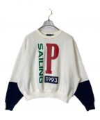 POLO RALPH LAURENポロ・ラルフローレン）の古着「1993SAILING復刻スウェット」｜ホワイト