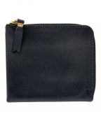 COMME des GARCONSコムデギャルソン）の古着「Classic Leather L字型ZIP財布」｜ブラック