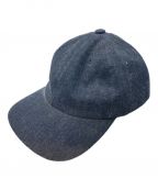 INTERIMインテリム）の古着「KIBATA SHUTTLE DENIM 6P CAP」｜インディゴ