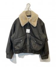 SLY (スライ) WASHED PUFFER ブルゾン 0301AZ30-1821 ブラック サイズ:FREE