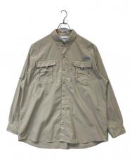 Columbia (コロンビア) バハマ II ロングスリーブシャツ ベージュ サイズ:XL