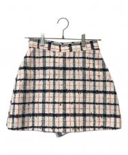 sheller (シェリエ) ツイードショートパンツ 231012 ホワイト サイズ:M 未使用品