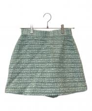 sheller (シェリエ) ツイードショートパンツ グリーン サイズ:M 未使用品
