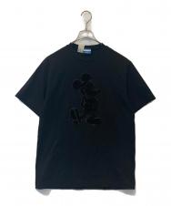 N.HOOLYWOOD (エヌ ハリウッド) Disney (ディズニー) Mickey Mouse T-SHIRT　1244-CS01-001 ブラック サイズ:S