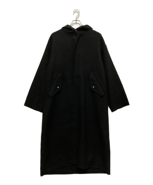 mb（エムビー）mb (エムビー) ウールハイエンドモッズコート ブラック サイズ:Mの古着・服飾アイテム
