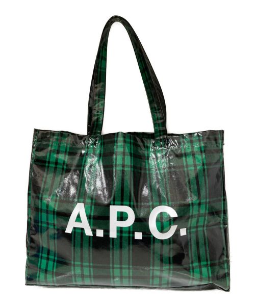 A.P.C.（アーペーセー）A.P.C. (アー・ペー・セー) SHOPPING DIANE グリーンの古着・服飾アイテム