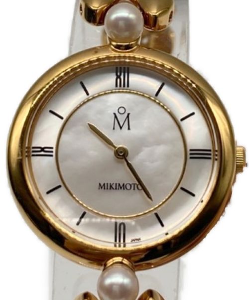 MIKIMOTO（ミキモト）MIKIMOTO (ミキモト) 腕時計 ホワイトの古着・服飾アイテム