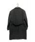 NEWYORKER (ニューヨーカー) ヘリンボーンウールコート ブラック サイズ:Ⅿ：4800円