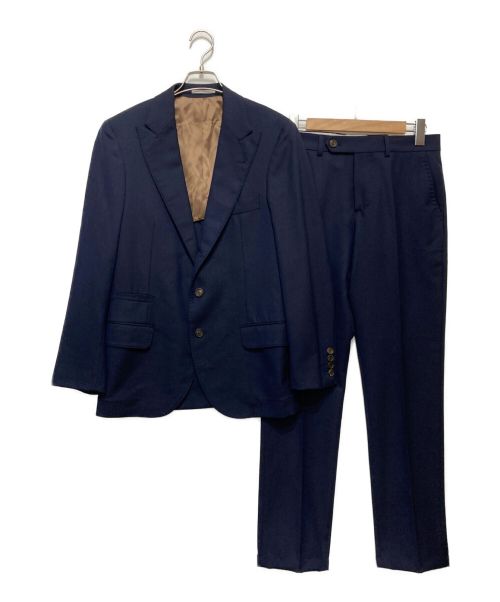 BRUNELLO CUCINELLI（ブルネロクチネリ）BRUNELLO CUCINELLI (ブルネロクチネリ) セットアップスーツ ネイビー サイズ:SIZE44の古着・服飾アイテム
