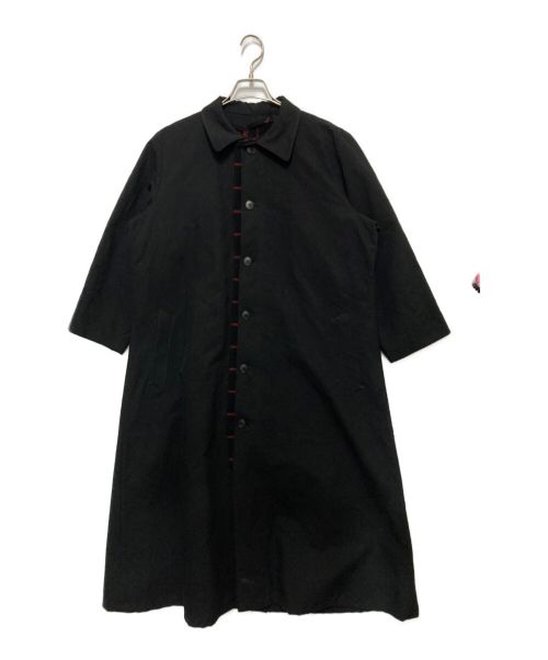 Y's（ワイズ）Y's (ワイズ) ライナー付ステンカラーコート ブラック サイズ:4の古着・服飾アイテム